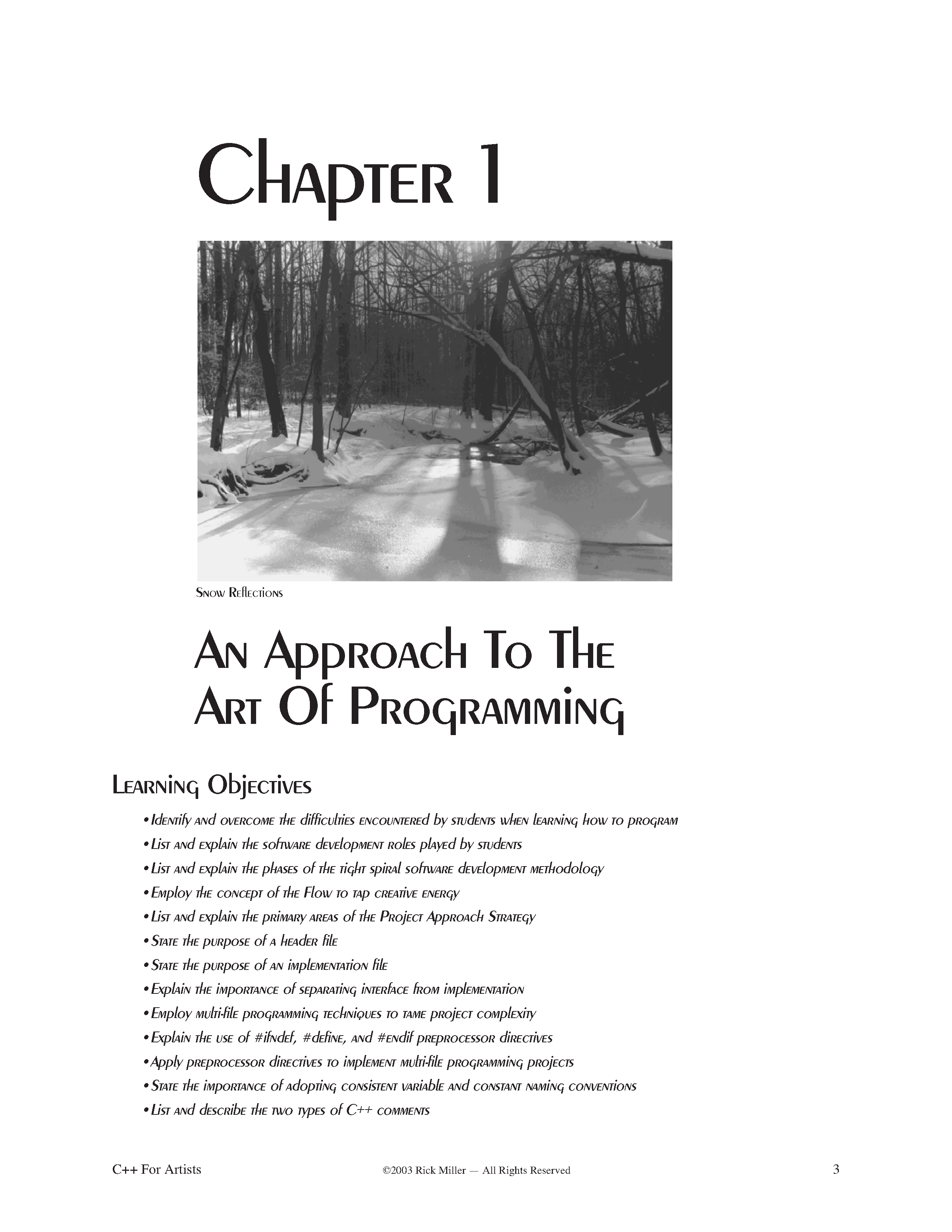 C++ For Artists 1st ED Chapter 1