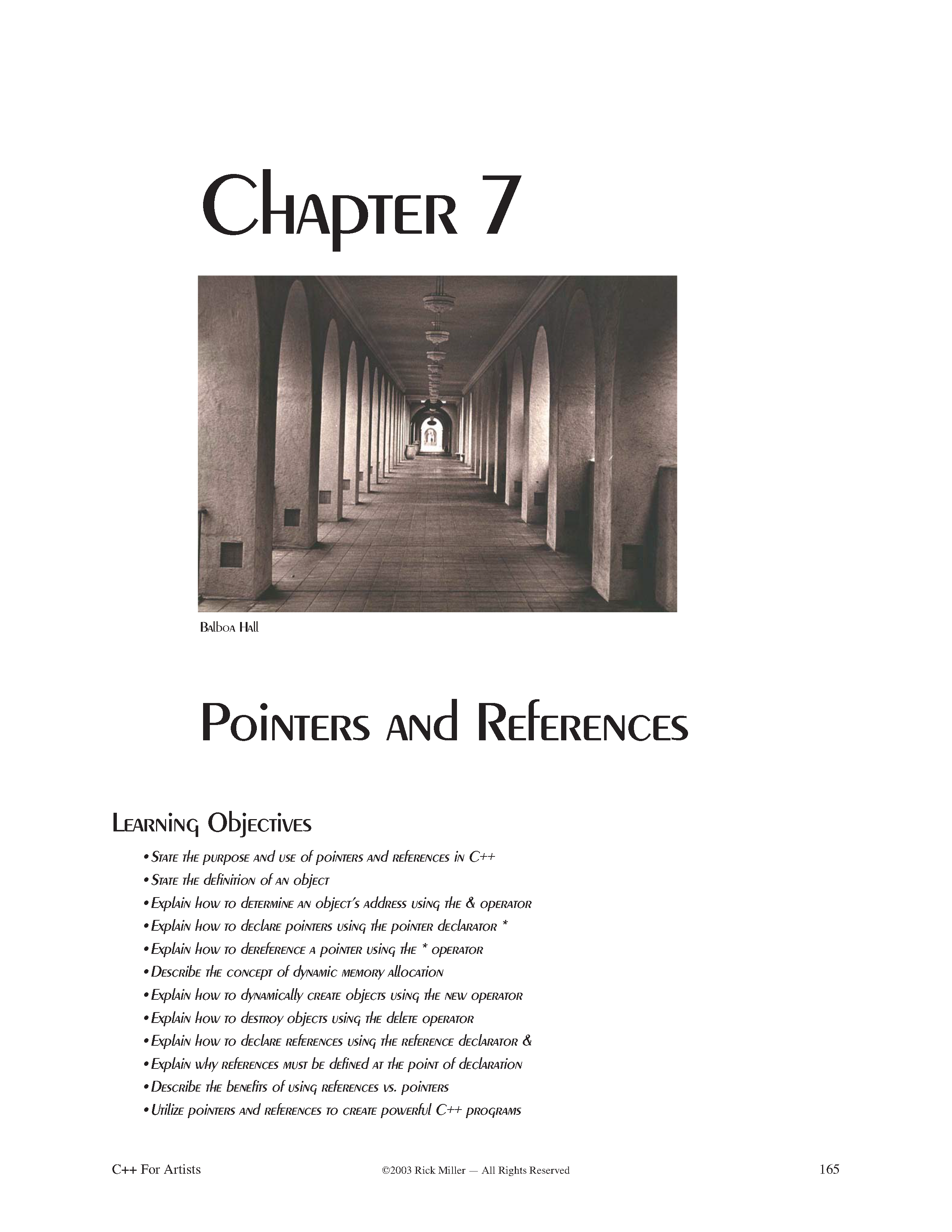 C++ For Artists 1st ED Chapter 7