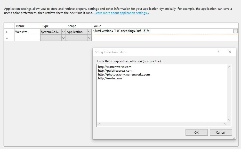 Figure 1: Entering Settings