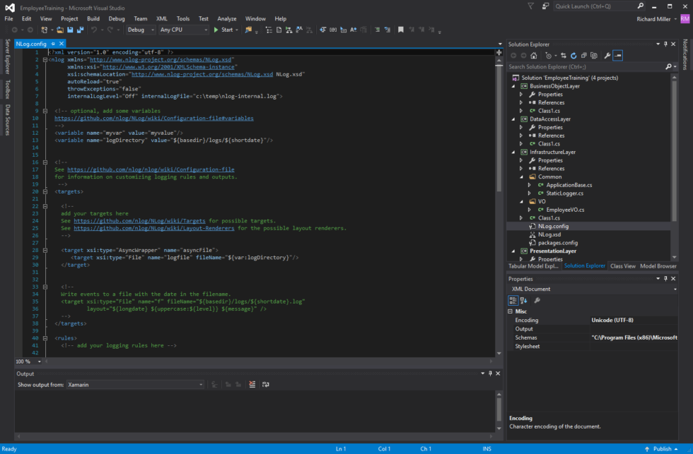 Creating Complex Solutions in Visual Studio – Part II: Logging | Pulp ...