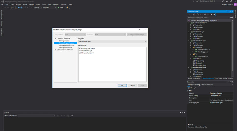Creating Complex Solutions in Visual Studio – Part I: Setup | Pulp Free ...