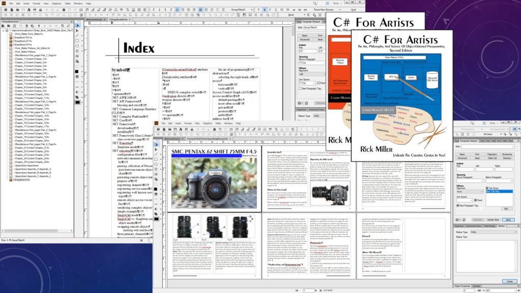Adobe FrameMaker Excels at Creating Complex Technical Documents